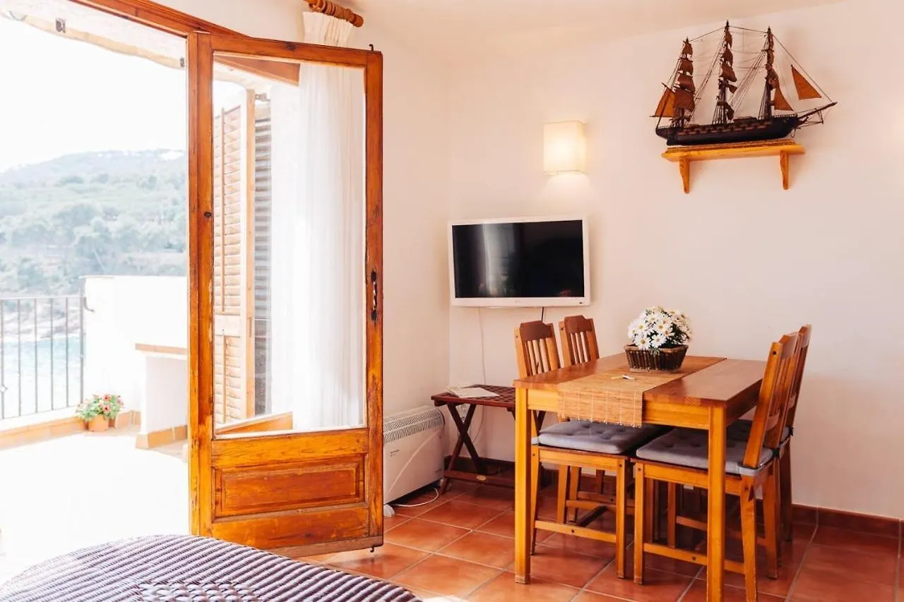 Appartamento Tamariu Beach 2 - Terrace Penthouse On The Beach