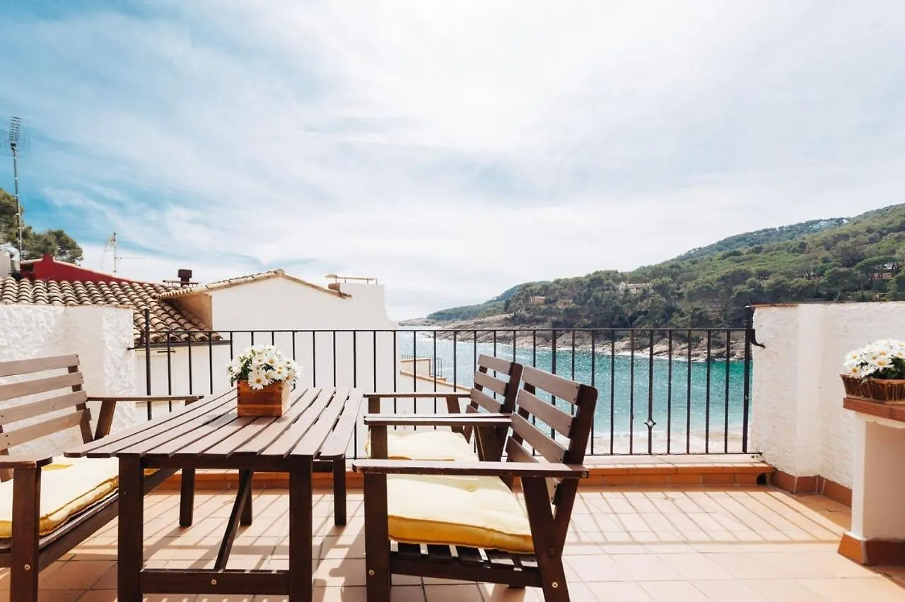 Tamariu Beach 2 - Terrace Penthouse On The Beach Apartment 0*,  Spain